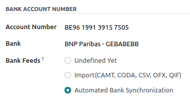 Edite su información bancaria